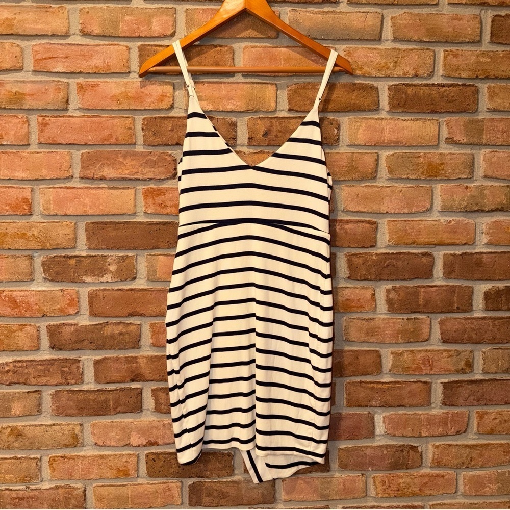 Lovers & Friends Blue & White Stripe Mini Dress – Women’s Size Medium - Picture 4 of 4